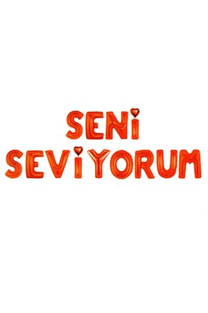 Seni Seviyorum Folyo Balon Kırmızı 40 cm