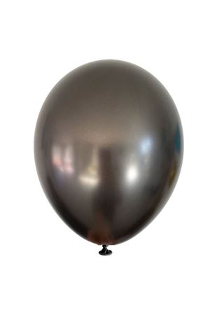 Siyah Renkli Krom Balon 50 Adet