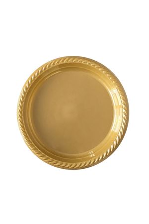 Kullan At Plastik Tabak Gold 25 Adet