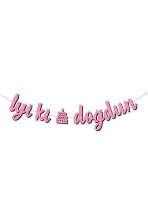 İyiki Doğdun Pembe Banner