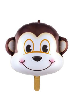 Maymun Kafa Folyo Balon