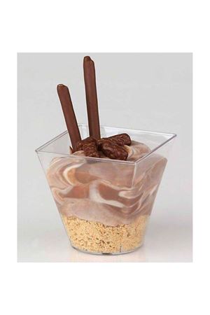 Plastik Mika Mini Şeffaf Kap