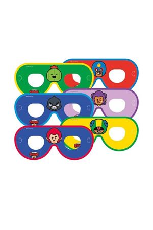 Brawl Stars Maske 6 Adet