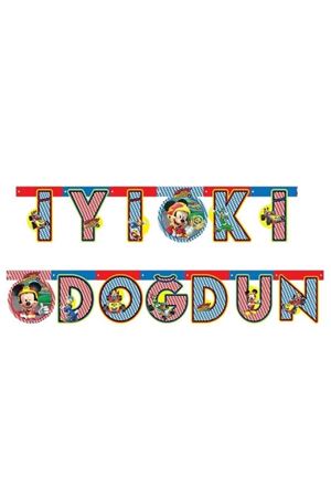 Mickey Roadster  İyi ki Doğdun Banner
