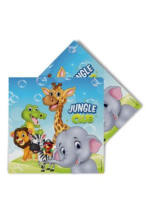 Safari Jungle Club Peçete 16 Adet