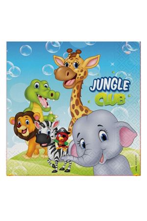 Safari Jungle Club Peçete 16 Adet
