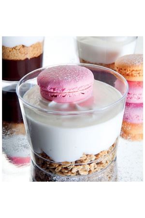 Plastik Silindir Kapaklı Kase Seti