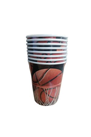 Basketbol Karton Bardak Set 8 Adet