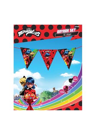 Miraculous Super Heroez Üçgen Flama