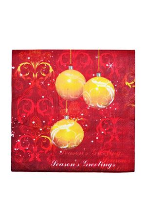 Yılbaşı Kırmızı Kağıt Peçete