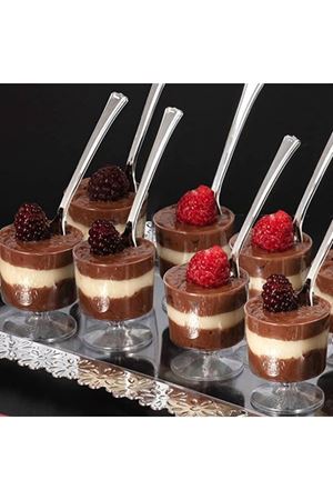 Ayaklı Shot Bardağı Şeffaf 50 ML