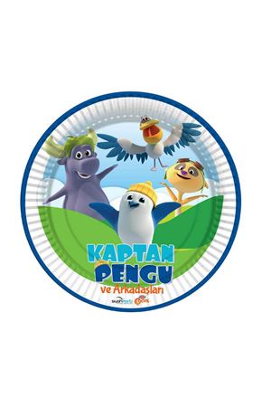 Kaptan Pengu Karakterli Tabak Bardak