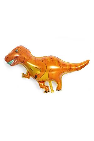 Turuncu T-Rex Dinazor Folyo Balon