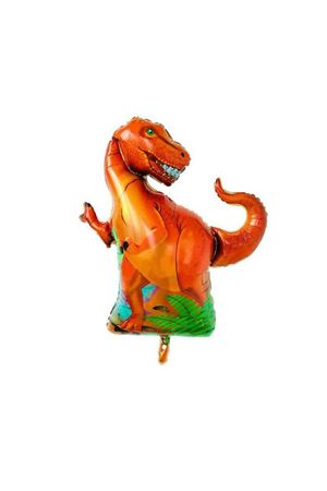 Turuncu Dinazor Folyo Balon