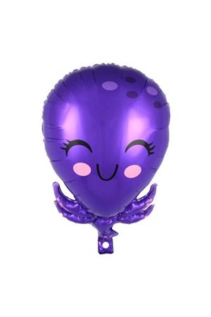 Ahtapot Folyo Balon Mor