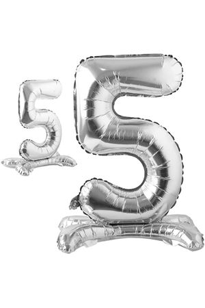 Ayaklı 5 Rakam Folyo Balon