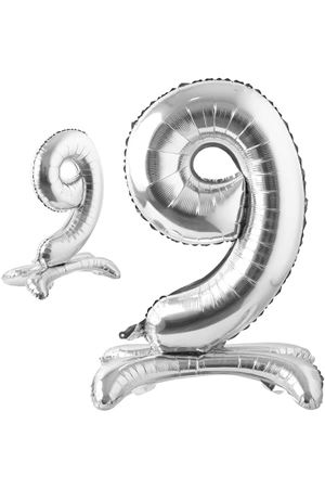 Ayaklı 9 Rakam Folyo Balon