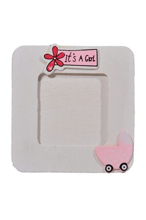 Ahşap Fotoğraf Çerçevesi Pembe 12 Adet