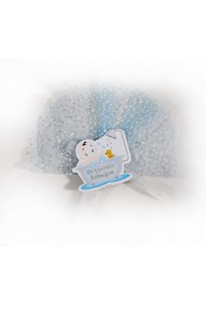 PartiPan Magnet Sticker Hoşgeldin Bebeğim Mavi 50'li