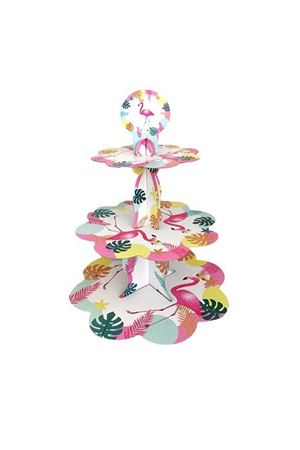 Flamingo Kek Standı 3 Katlı