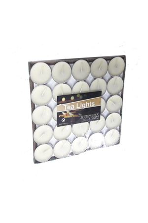 Tealight Mum Beyaz 50 Adet