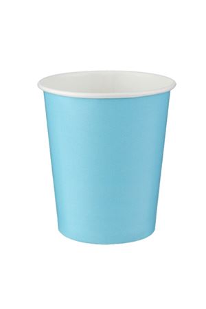 Karton Bardak Mavi 8 Adet