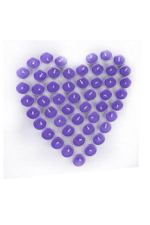 Tealight Mum Mor 50 Adet