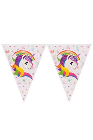 Unicorn Üçgen Flama Set