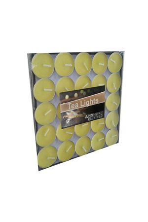 Tealight Mum Sarı 50 Adet