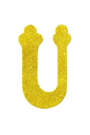 Eva Simli Ü Harf Altın 12 cm