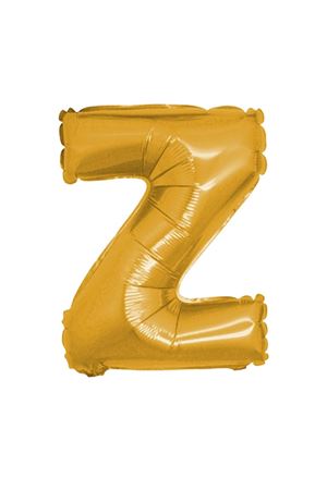 Z Harf Altın Folyo Balon 100 cm