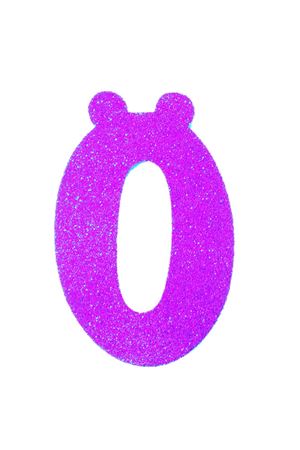 Eva Simli Ö Harf Fuşya 12 cm