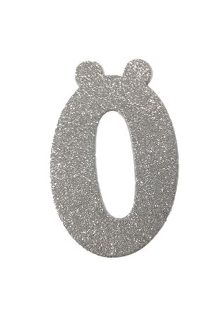 Eva Simli Ö Harf Gümüş 12 cm