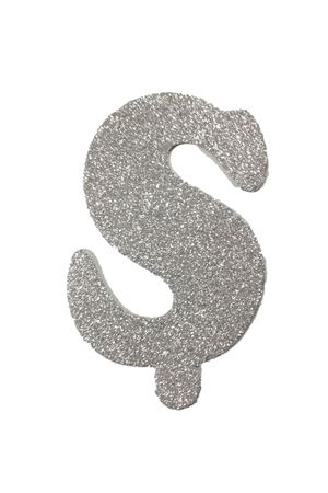 Eva Simli Ş Harf Gümüş 12 cm