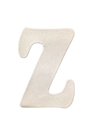 Eva Simli Z Harf Beyaz 12 cm