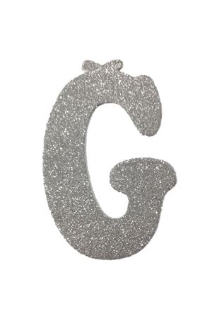 Eva Simli Ğ Harf Gümüş 12 cm