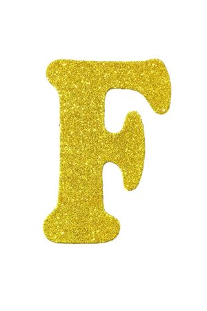 Eva Simli F Harf Altın 12 cm