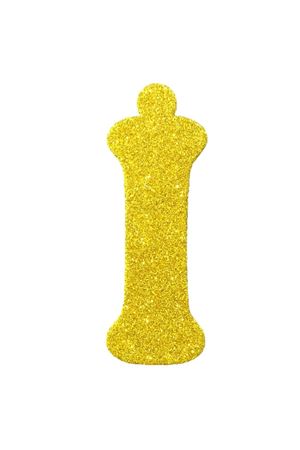 Eva Simli İ Harf Altın 12 cm