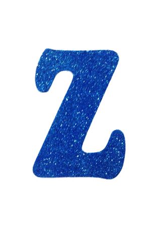 Eva Simli Z Harf Mavi 12 cm