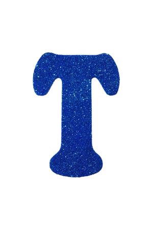 Eva Simli T Harf Mavi 12 cm