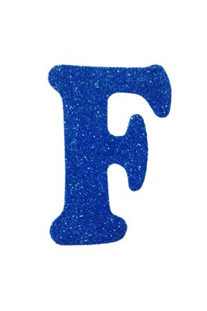 Eva Simli F Harf Mavi 12 cm