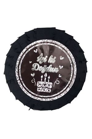 İyi ki Doğdun Pinyata Gümüş Renk