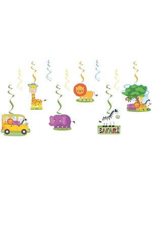 Safari Asmalı Tavan Süsü 6 Adet