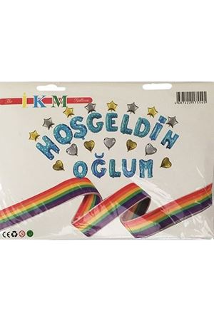 Hoşgeldin Oğlum Folyo Balon