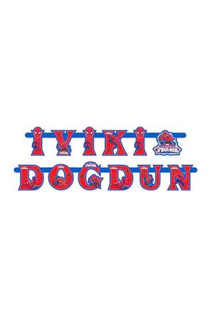 Spiderman İyi ki Doğdun Banner