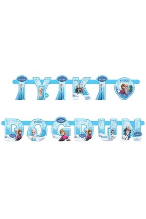 Frozen İyi ki Doğdun Banner