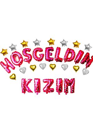 Hoşgeldin Kızım Folyo Balon