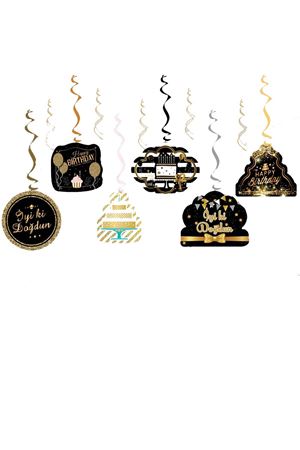 İyi ki Doğdun Sarkıt Tavan Süsü Gold