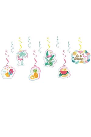 Flamingo Asmalı Tavan Süsü 6 Adet