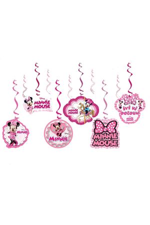Minnie Mouse Asmalı Tavan Süsü 6'lı